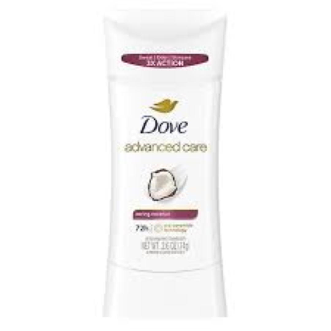 DOVE DEO STICK CARING COCONUT 74G